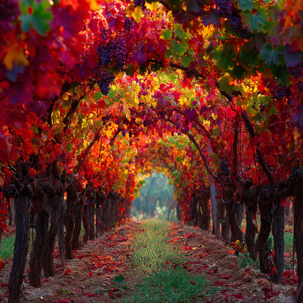 Höst vingård tunnel - Diamantmålning