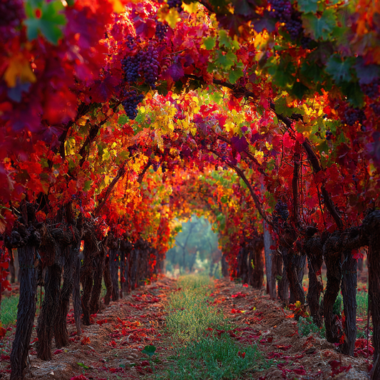 Höst vingård tunnel - Diamantmålning
