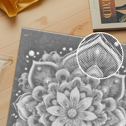 Praktfull mandala – Punktmålning