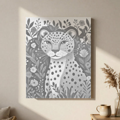 Djungelleopard – Punktmålning
