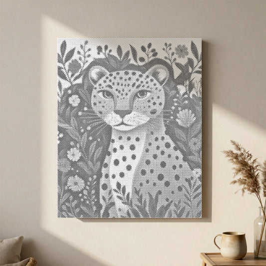 Djungelleopard – Punktmålning