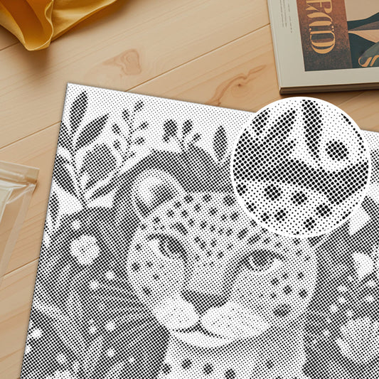 Djungelleopard – Punktmålning