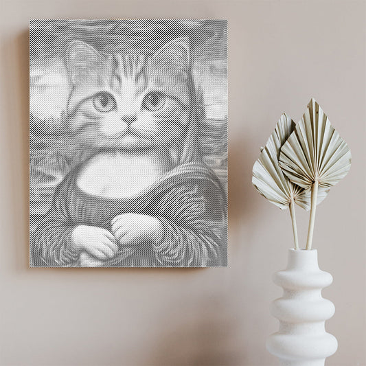Mona Lisa-katt – Punktmålning