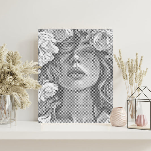 Liten blombukett – Punktmålning
