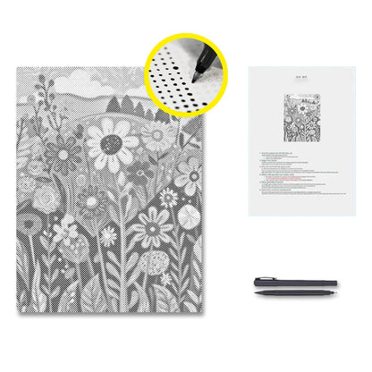 Vilda blommor – Punktmålning