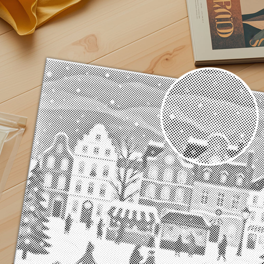 Julmarknadsby – Punktmålning