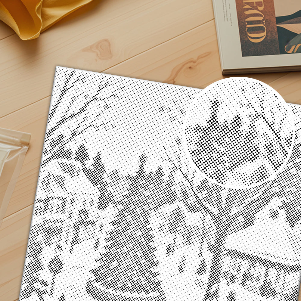 Snöfall i december – Punktmålning