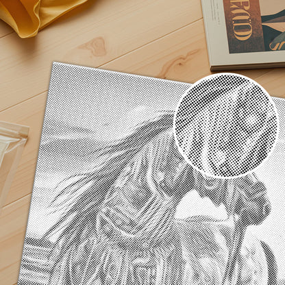 Krigshäst – Punktmålning