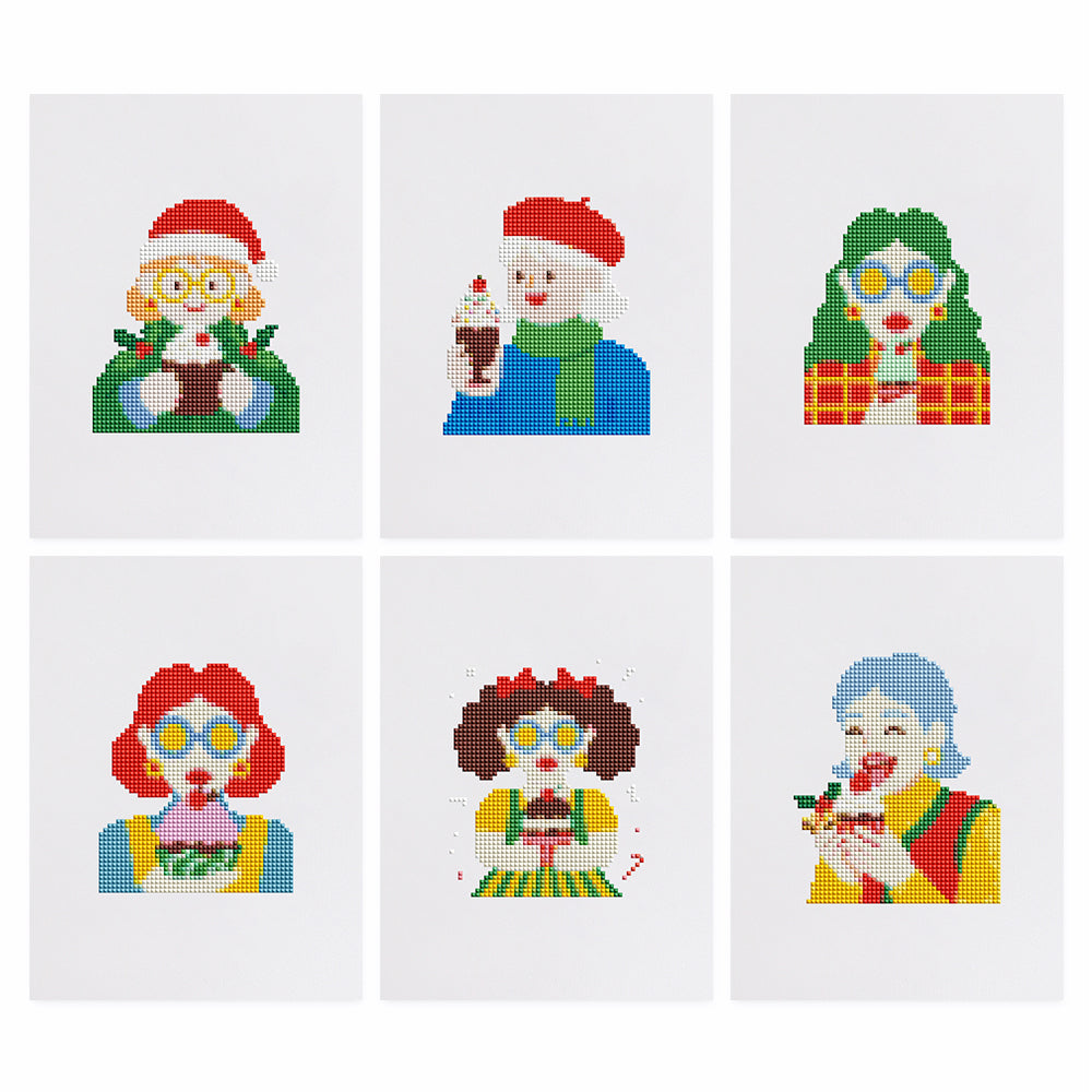 MINI-Julporträtt