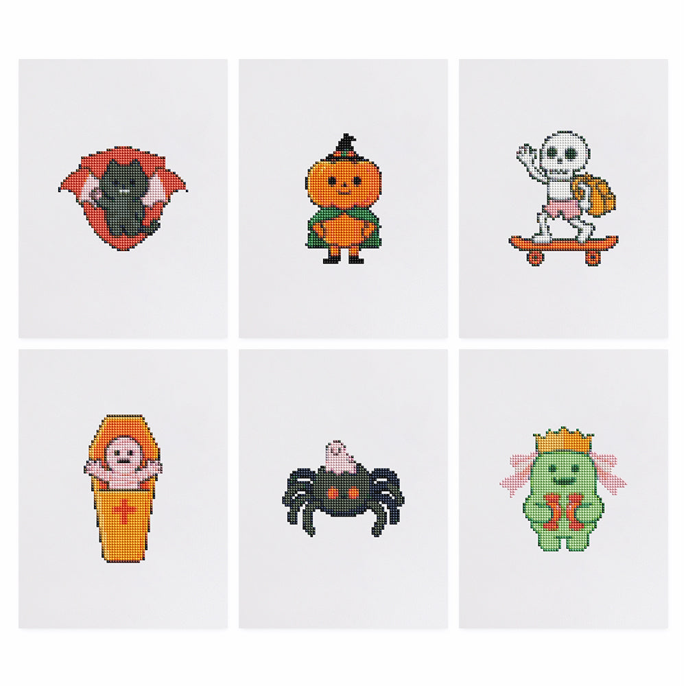 MINI-Söta Halloweenmonster