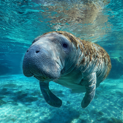 Mild manatee – Diamantmålning