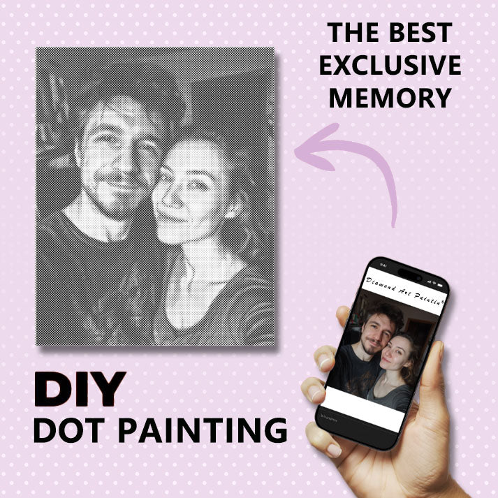 Personligt foto - Prickmålning
