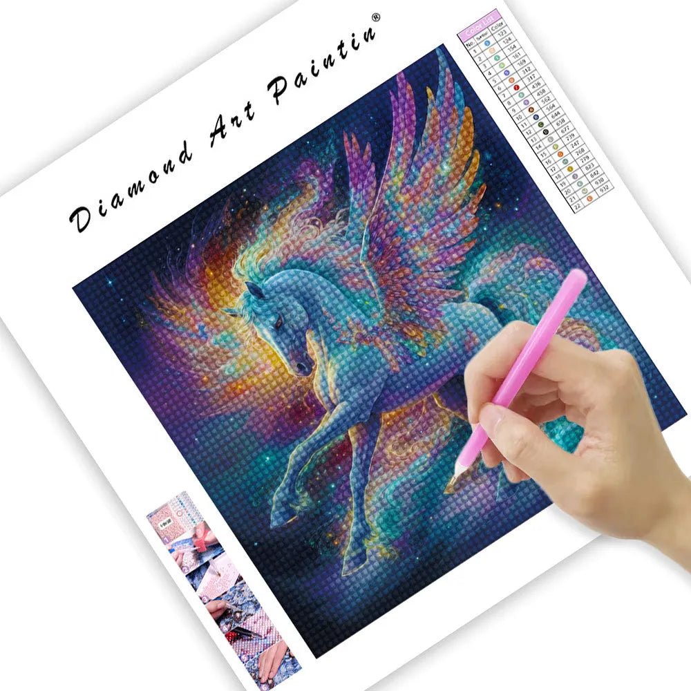 Pegasus Med GlöDande - DiamantmåLning