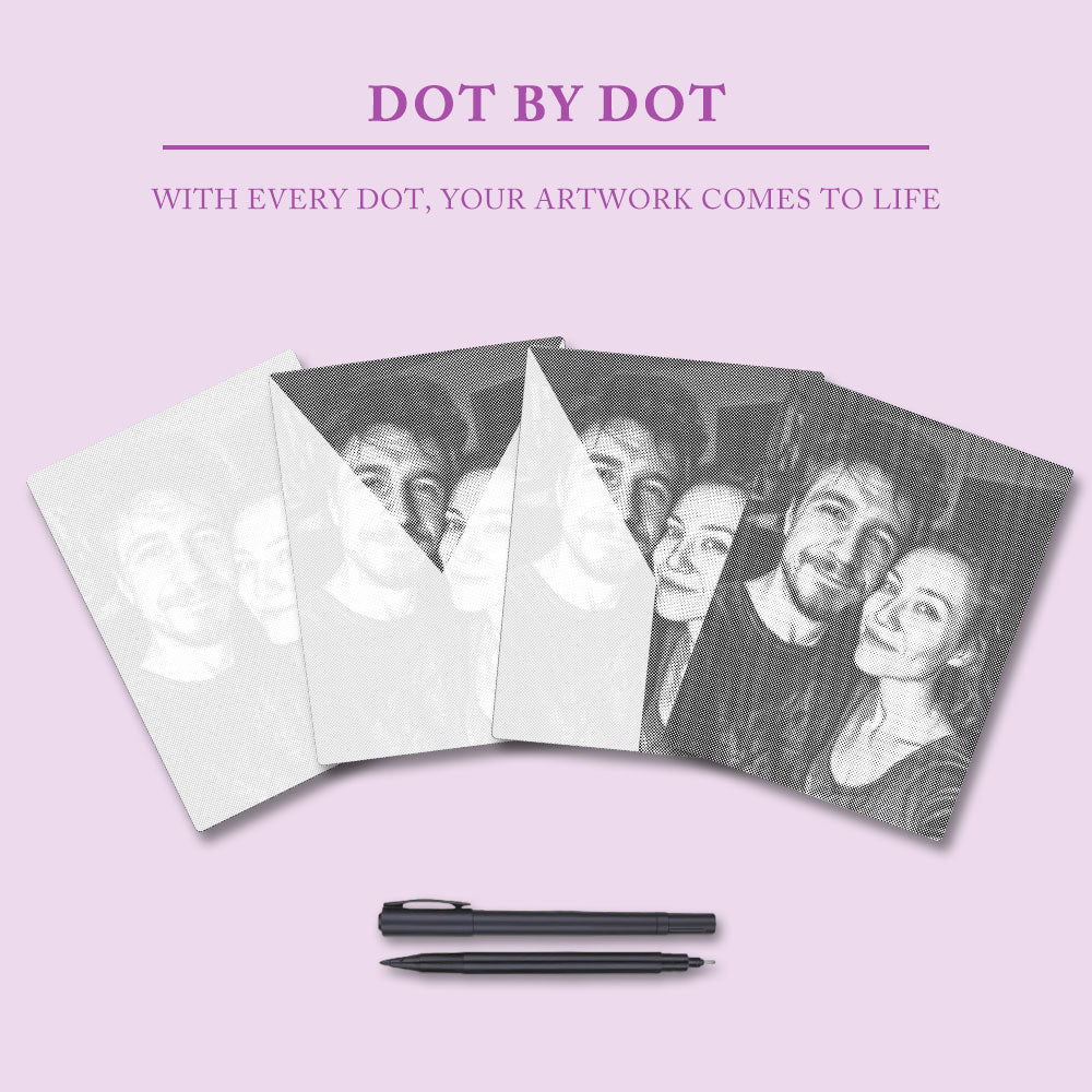 Personligt foto - Prickmålning