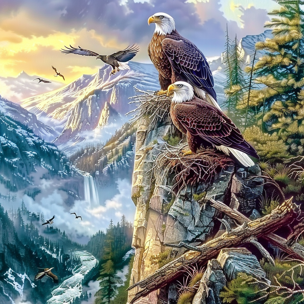 Eagle'S Gaze - DiamantmåLning
