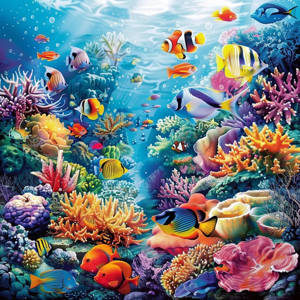 Ocean World - DiamantmåLning