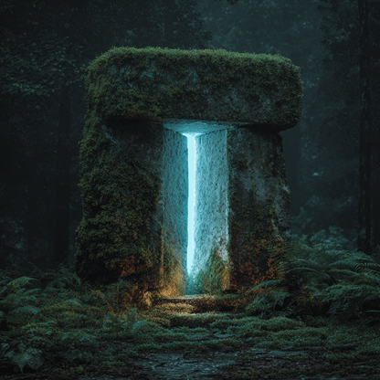 Urgammal stenportal – Diamantmålning