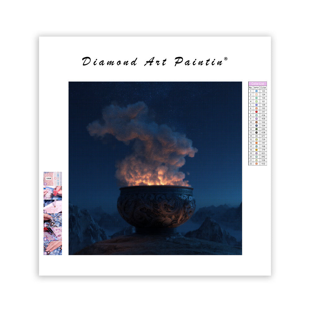 Elixirugnens bergstopp – Diamantmålning
