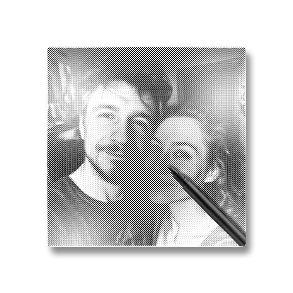 Personligt foto - Prickmålning