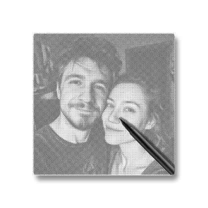 Personligt foto - Prickmålning