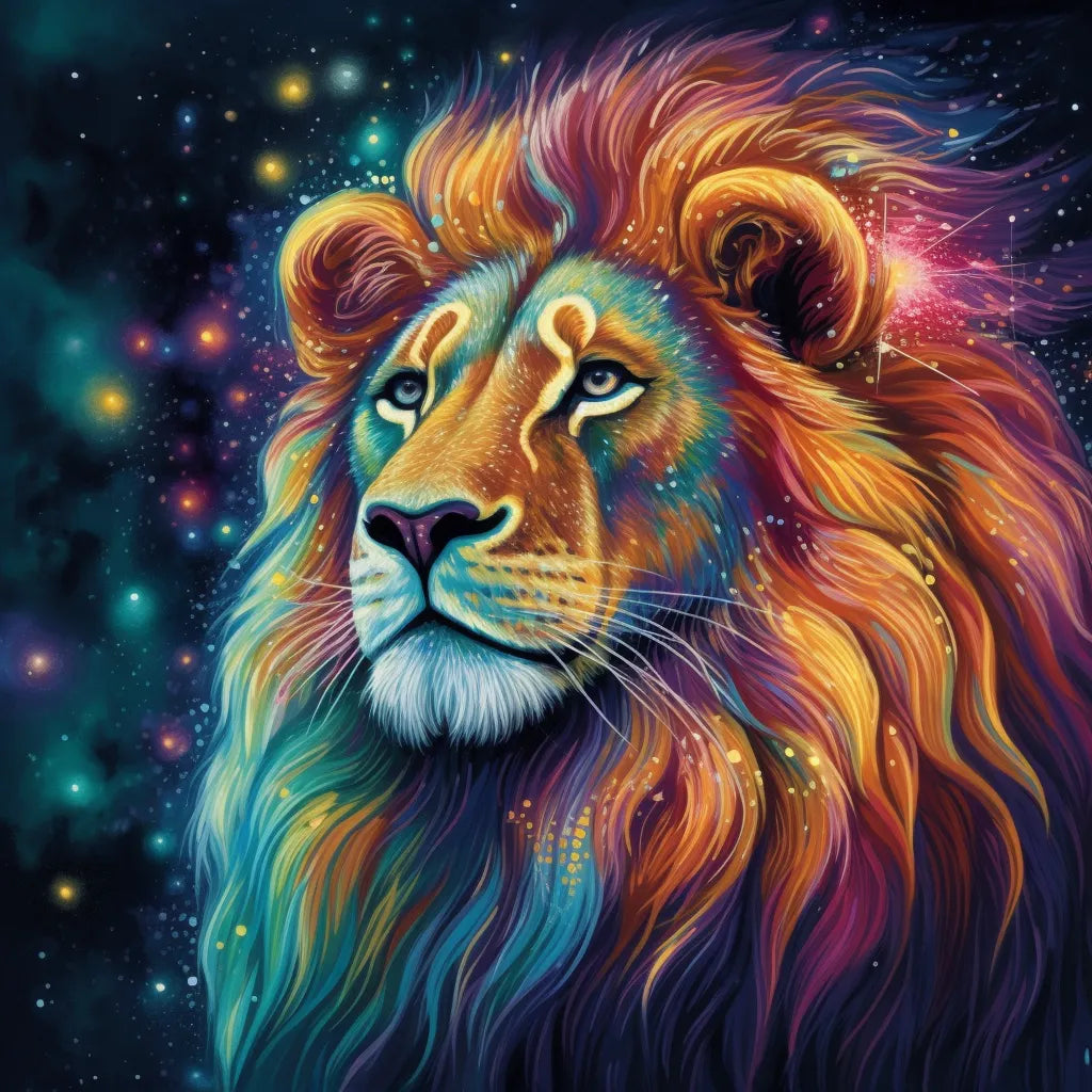 Lion Mane - DiamantmåLning