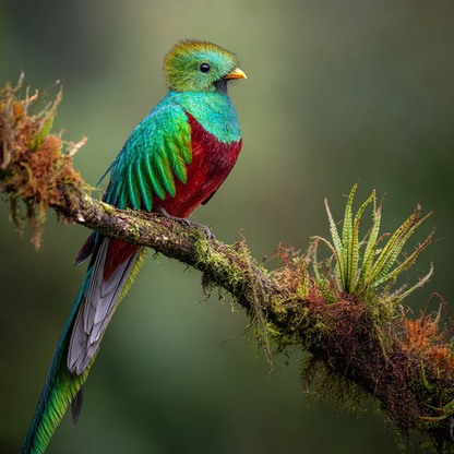 Praktquetzal – Diamantmålning