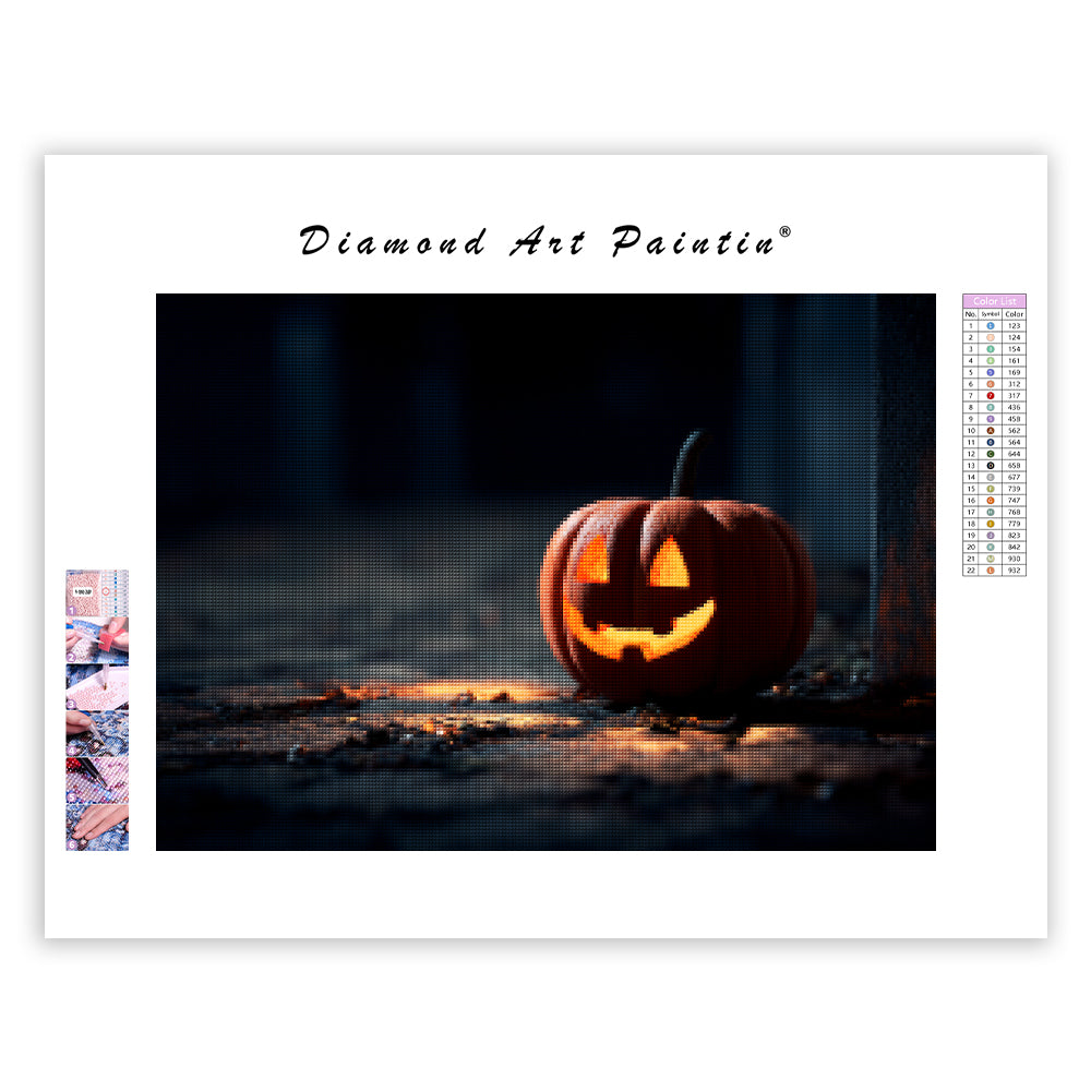 Pumpanattens sken – Diamantmålning