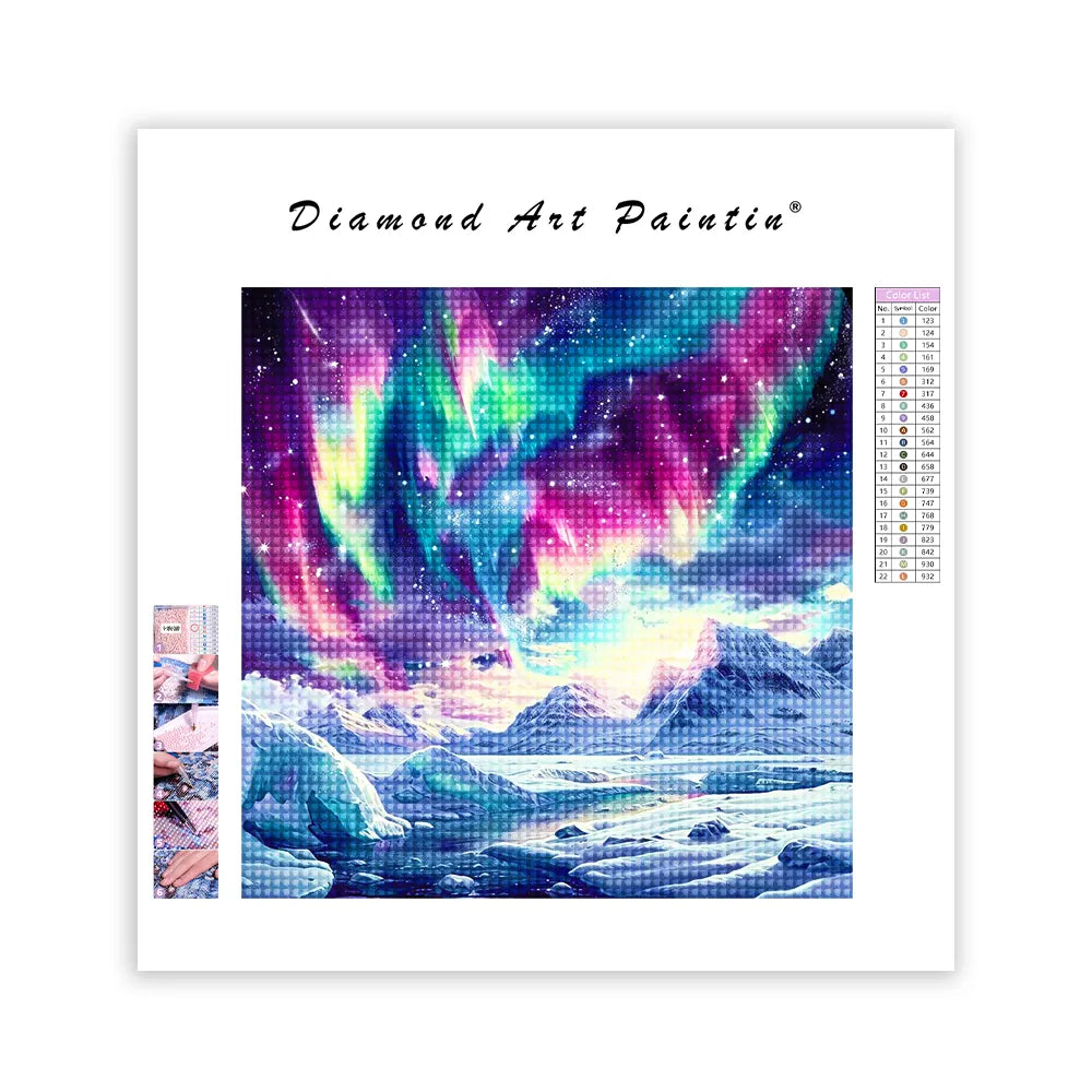 Aurora Borealis - DiamantmåLning