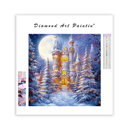 SnöTäCkt Slott - DiamantmåLning