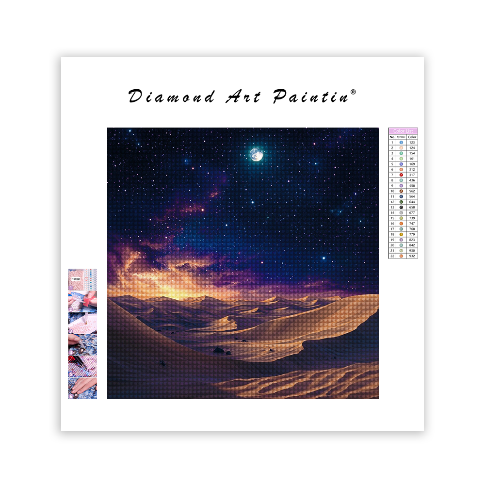 Starry Night - DiamantmåLning