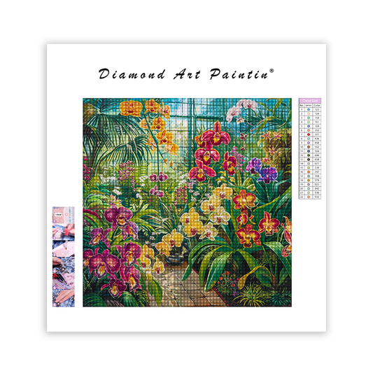 Krukblommor - DiamantmåLning