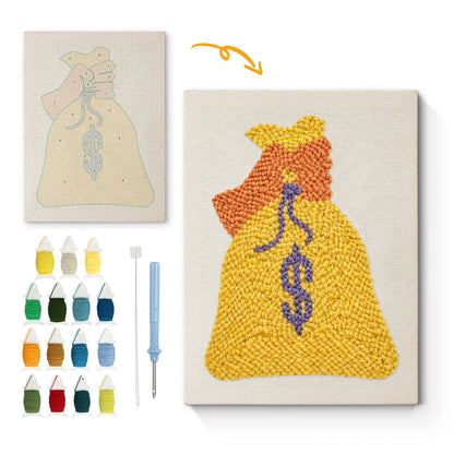 Pengapåse – Punch needle-broderi
