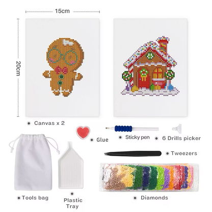 Mini-Pepparkaksgubbe & Hus