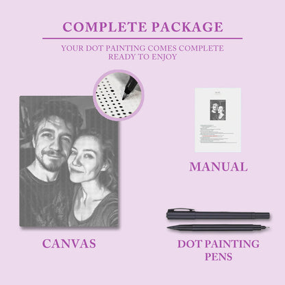 Personligt foto - Prickmålning