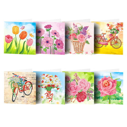 Hälsningskort – Blommande dagar-set
