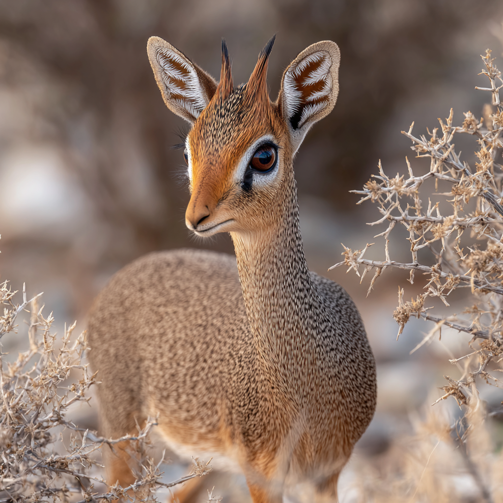 Dik-dik-antilop – Diamantmålning