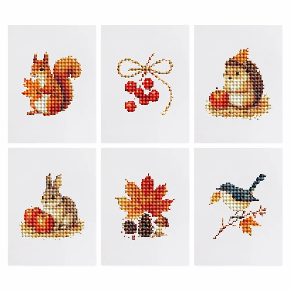 Mini-Autumn Woodland Friends