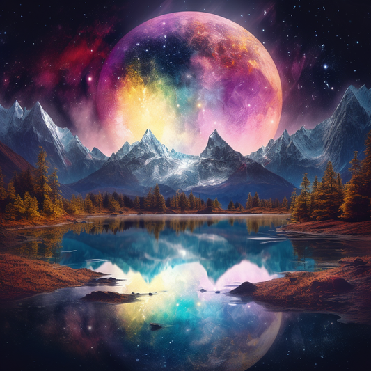Kosmiskt underland - Diamantmålning