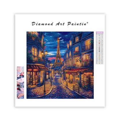 Vibrant Street - DiamantmåLning