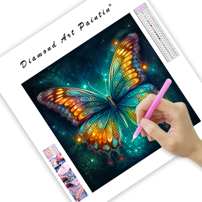 Butterfly Enchant - DiamantmåLning