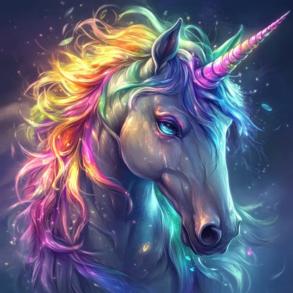 Majestic Unicorn - DiamantmåLning