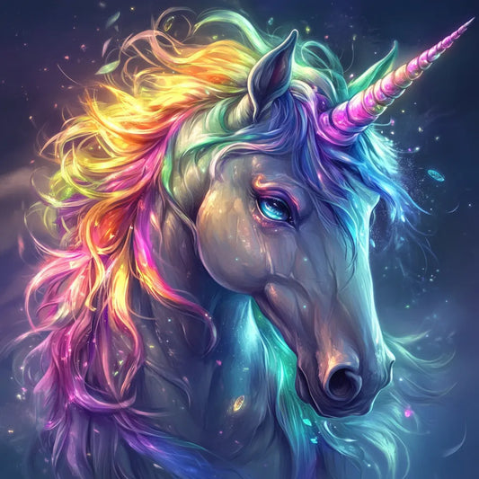 Majestic Unicorn - DiamantmåLning