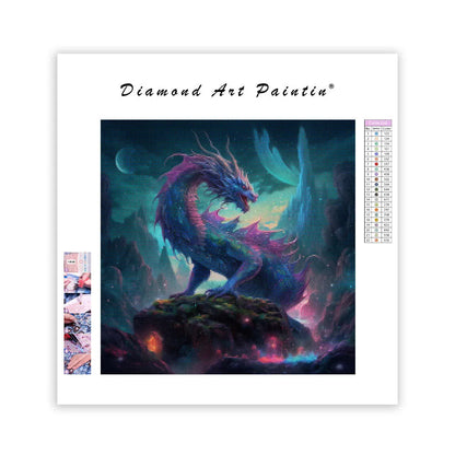 Kristalldrake – Diamantmålning