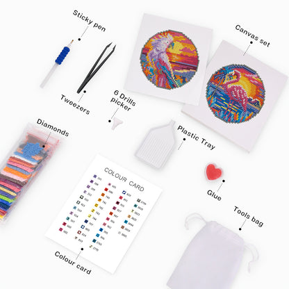 Mini-serien "Djurliv och solnedgångar"