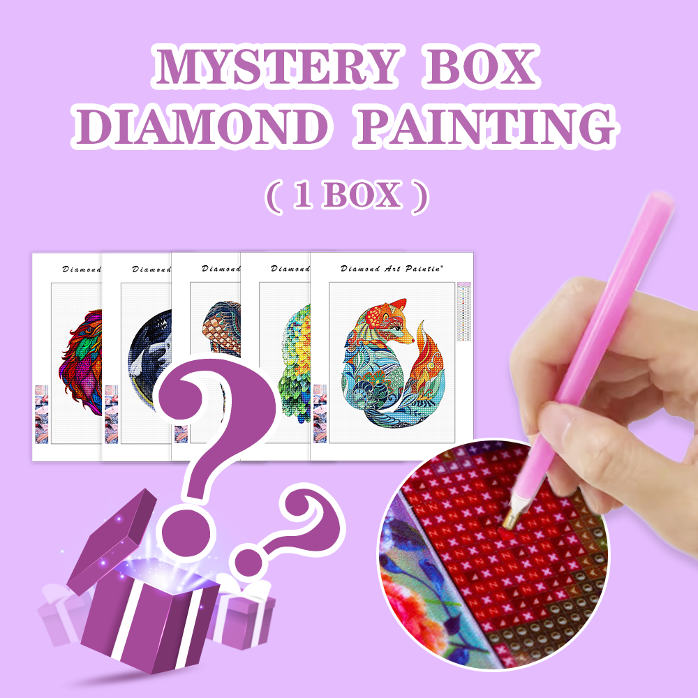 Mystery Box DiamantmåLning - Skicka SlumpmäSsigt 1 Kartong
