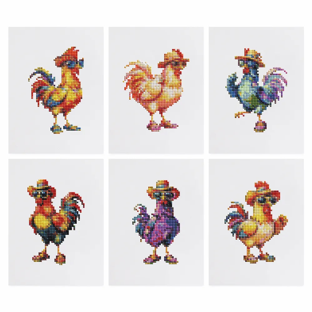 Mini-Dapper Rooster Parade